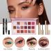 All In One Makeup Kit - Travel Friendly Full Makeup Set for Women & Girls | Foundation Eyeshadow Lipstick Eyeliner Mascara & Brushes - Buy Online on GoSupps.com
