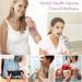 Buy Portable Water Flosser for Teeth - 220ml Rechargeable Cordless IPX7 Waterproof Cleaner with 3 Pressure Modes & 4 Floss Picks - Perfect for Travel & Home (Pink - Buy Online on GoSupps.com