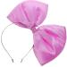 Lurrose Giant Bow Hairband Large Bow Christmas Headband Xmas Cosplay Party Supplies for Women (Purple) Picture 3