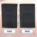 VOCOSTE Knee Sleeves - 2 Pack Compression Brace for Men & Women | Knee Support | Nylon Small Black - Buy Online on GoSupps.com