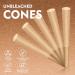 SEMKONT 1-1/4 Rolling Papers Pre Rolled Cones 72 Pack | Natural Rolling Paper with Tips - Buy Online on GoSupps.com