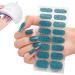 Siopob Nail Polish Stickers | Gel Nail Wraps | Semi Cured Nail Wraps For Women Glitter Nail Polish Strips Adhesive Nail P-olish Stickers Gel Nail Strips Stickers On Nails Ss029 - Buy Online on GoSupps.com