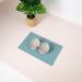 Ohmo Bowl Pad for Small Dogs & Cats | Non-Slip Waterproof Silicone Feed Pad 48x30cm - Light Blue | International Shipping Available - Buy Online on GoSupps.com
