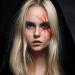 Buy Ghoul Black Red 17mm Mini Sclera Contact Lenses - 12 Month Annual Lenses for Ken Kaneki Costume | Halloween Horror - Includes Container | 1 Pair (2 Pieces) - Buy Online on GoSupps.com