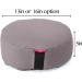 Yoga Meditation Buckwheat Bolster Pillow Cushion Green 13" x 13"" - Buy Online on GoSupps.com