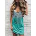 CHUNTIANRAN American Flag Mini Dress for Women - Summer V Neck July 4th Dress - Buy Online on GoSupps.com