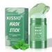 KISSIO Green Tea Mask Stick Blackhead Remover Face Mask with Volcanic Mud and Green Tea Extract Deep Pore Cleansing Moisturizing Natural Mask Stick for All Skin Types Cruelty free 1.35oz