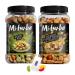 Mitsuba Rice Crackers Snacks Bundle Wasabi Mix 800g Japanese Peanut Crunch And Crispies 650g Crispy Rice Snack Snacks For Party Food Movie Nights Or Birthday Parties Boxed Treatz