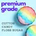 Cotton Candy Floss Sugar (Bubblegum) - 1LB | Product of Canada| Easy Candy Forming| Works With Almost All Machines| Reusable Jars to Lock in Freshness| Flavoured Floss Ideal for Snack Desserts Party Carnivals and More| By Elo's Premium - Buy Online on GoSupps.com