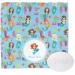 Personalized Mermaids Washcloth