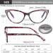 Shop 2 Pack Cat Eye Reading Glasses for Women - Blue Light Blocking Eyewear Fashionable Comfort Spring Hinges | 1.75 Pink & Purple Readers - Buy Online on GoSupps.com
