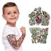 TONY RAY Temporary Tattoo Sleeve | Full Arm Design For Toddlers And Kids 3-12 | Premium, Waterproof, Designed By Real Tattoo Artists (5-7Y, Zombies) 5-7Y Zombies