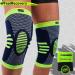 FEEL RECOVERY Compression Knee Support for Men & Women - Relief for Knee Pain Osteoarthritis & Meniscus | Breathable Slip-Resistant (L Green) - Buy Online on GoSupps.com