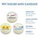 One Fur All Pet House Mini Candle Set - Top 3 Pet Odor Eliminator Candles - Buy Online on GoSupps.com