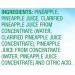 DOLE Pineapple Tidbits in 100% Pineapple Juice 20 oz. Can - Buy Online on GoSupps.com