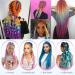 Tess Braids Extensions 60 cm | Jumbo Kanecalon Hair Braids | 100g Bundle for Box Braids - #11 Colorful - Buy Online on GoSupps.com