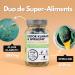 SPIRULIN & KLAMATH 1400mg | Phycocyanin 120mg | Tone Immunity & Recovery | Super Food Duo | Rich in Nutrients and Antioxidants | 60 Capsules | 1 Month | France - Buy Online on GoSupps.com