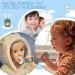 KAQINWX Kids Electric U-Shaped Toothbrush - Rechargeable & Waterproof | Smart Timer, 3 Brush Heads, 2 Modes | Ages 2-12 (Green) - Buy Online on GoSupps.com