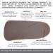Arch Support Shoe Inserts for Plantar Fasciitis Relief | Slim Design for Women Size 6-7 | Heel & Ball of Foot Pain Relief - Buy Online on GoSupps.com