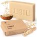 Lubiu Hafers soap - 100g natural soap piece for sensitive skin as child soap hand soap firm or shower soap for adults - natural soap organic oat 100 g (1 Pack)
