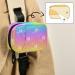 Pfrewn 7-Day Rainbow Axolotl Pill Organizer Case - Portable Travel Pill Box & Zipper Pouch for Vitamins & Supplements - Buy Online on GoSupps.com