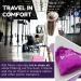 Lullify Silk Sleeping Mask and Travel Kit with Headband and Scrunchie for Healthy Natural Sleep Anywhere - Buy Online on GoSupps.com