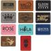 Rectangle Leatherette Patch 10 Pack - Glowforge Laser Supplies - Faux Leather Hat Patches - Rawhide 3.5 x 2.5 - Adhesive Backing Included - Buy Online on GoSupps.com