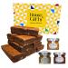 Chocolate Brownie Gift Box by Post | 8 Hand Baked Brownies with Unique Preserves Spreads Including Salted Caramel Chocolate & Banoffee