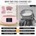 YYNPZQE Paraffin Wax Machine 3500ml Warmer for Hand and Feet Spa Kit - 4 Pack Wax & Tools, Adjustable Temp for Smooth Soft Skin - Pink - Buy Online on GoSupps.com