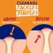 Clearasil Acne Treatment Facial Cleansing Pads - Stubborn Acne Control - 5-in-1 Daily Pads - 90 Pads (Pack of 3) - Buy Online on GoSupps.com