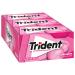 Trident Bubblegum Sugar Free Gum  12 Packs of 14 Pieces (168 Total Pieces) Bubble Gum - Buy Online on GoSupps.com
