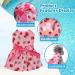 Petcute Dog Dress Elegant Summer Dress for Little Dogs with Flower Design & Bowknot Perfect Tutu Skirt for Puppy Weddings - Buy Online on GoSupps.com