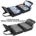 Trunab Small First Aid Kit Bag | Portable & Empty Emergency Trauma Bag for Car, Home, Camping, Hiking | Black - Bag Only - Buy Online on GoSupps.com