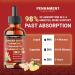 Penhoment 11in1 Liquid Ginger Extract with Liquid Turmeric, Ceylon Cinnamon Drops, Vitamin D3, Vitamin K2, Berberine Extract, Garlic, Black Pepper - Drops Extract - 1FL Oz - 2 Month Supply - Buy Online on GoSupps.com