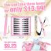 D.I.Y. Lash Extension Kit with Lash Bond and Seal, Tweezers & Manga Cluster Lashes - Mavphnee 16A - Buy Online on GoSupps.com