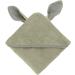 Organic OEKO-TEX Certified Cotton Hoodie Towel for Babies 0-2 Years | Super Absorbent Sage Sage Towel - Perfect for Post-Bath Time - Buy Online on GoSupps.com