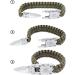 Steinbock7 Zugspitze Paracord Bracelet - Stylish Green Outdoor Companion with Practical Clasp Tool - Buy Online on GoSupps.com