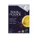 Four O'Clock Organic Fairtrade Black Tea Earl Grey Non-GMO Kosher Gluten-Free 15 Count Pyramid 30g