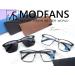 MODFANS 3 Pack Men's Reading Glasses - Blue Light Filter Metal Frame Rectangle Style Stainless Steel - Black Grey Blue +1.75 - Buy Online on GoSupps.com
