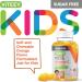 Kids Sugar Free Vitamin C Gummies with Echinacea - 75mg Immune Support Booster - Vegan & Gluten Free - 60 Count - Buy Online on GoSupps.com