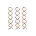Kitsch Rose Gold Bun Twist Hair Pins - 3pcs | Spin Pins & Corkscrew Hair Pins for Buns | Hair Pin/Screw - Buy Online on GoSupps.com