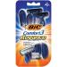 BIC Comfort 3 Advance Disposable Razors for Men for an Ultra-Soothing, Comfortable Shave, 4-count Packs of Disposable Razors With 3 Blades 4 Count (Pack of 1)