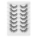 Cat Eye Faux Mink Fluffy 3D Volume Wispy Eyelashes - 7 Pair Pack by Lanflower - Buy Online on GoSupps.com