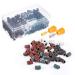 202-Piece Nails Sanding Bands Manicure Drill Set - 200 Colorful Grit Bands with 2 Nail Drill Bits - Buy Online on GoSupps.com