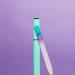 Bona Fide Beauty Czech Glass Nail File with Case - Pastel Aqua/Violet | Manicure Fingernail File for Natural Nails - Expert Precision Filing and Smooth Finish - Buy Online on GoSupps.com