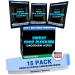 Armoray Dry At Last Underarm Deodorant Wipes Individually Wrapped - Anti Perspirant & Anti Sweat Wipes for Hyperhidrosis Treatment - Armpit Sweat Blocker - Deodorant Wipes for Women & Men 15 Count