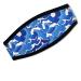 Flow Scuba Gear Diving Mask Slap Straps - Neoprene Cover for Dive and Snorkel Masks Tsunami