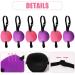 6-Piece Adjustable Eye Patch Set for Lazy Eye | Elastic Eye Masks for Adults & Kids - Rose Red and Purple - Buy Online on GoSupps.com
