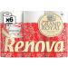 Renova Grand Royal 4-Ply Toilet Paper - 6 Rolls Premium Comfort Soft & Strong - International Shipping Available - Buy Online on GoSupps.com