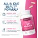 ALTAGAMMA Hair Growth Supplements - Nourishes Thinning Strengthen Nails & Skin & Combat Hair Loss - Hair Growth Vitamins for Women & Men with Marine Collagen Peptides 60 Capsules | 30 Day Supply - Buy Online on GoSupps.com